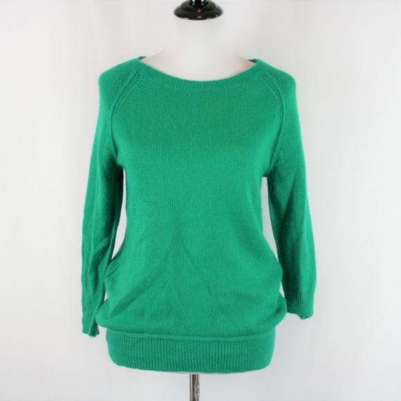 Cynthia Rowley Sweaters - Cynthia Rowley Angora Blend Sweater in Emerald